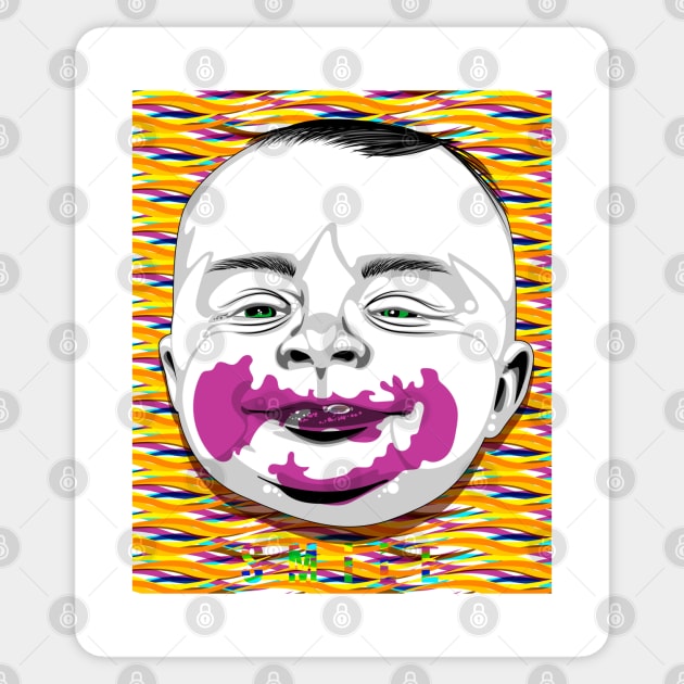 Smile Baby Sticker by FITmedia